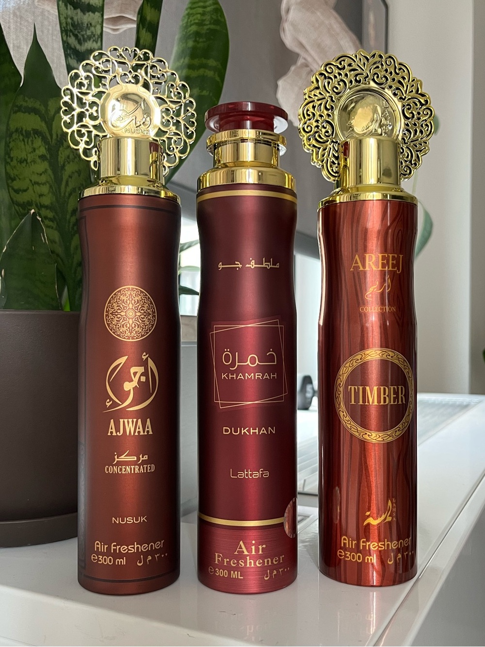 ajwaa/lattafa/areej air freshener bundle
